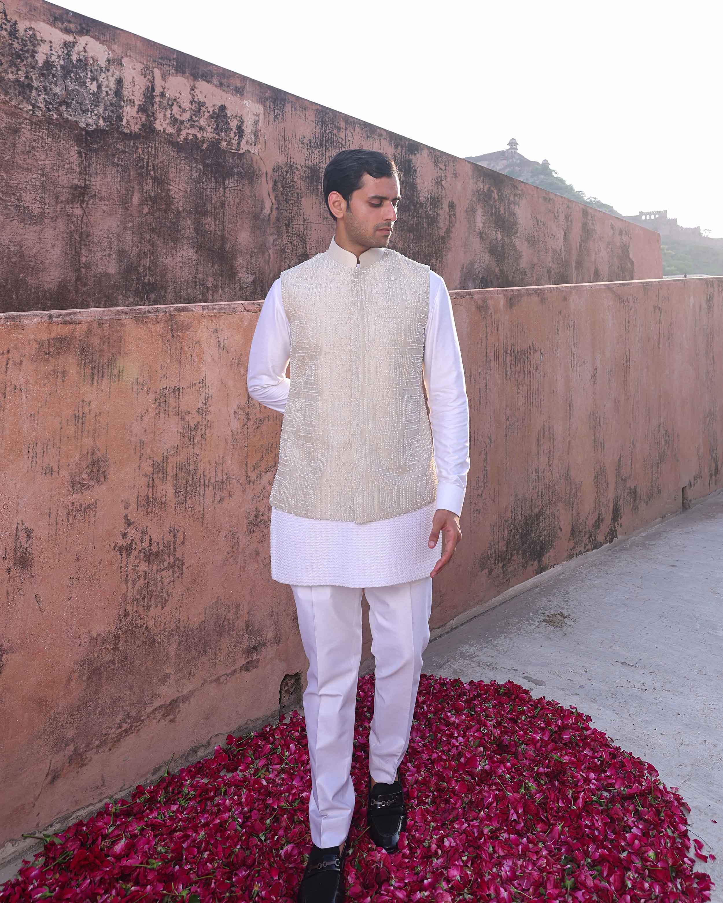 ASTA NEHRU JACKET SET